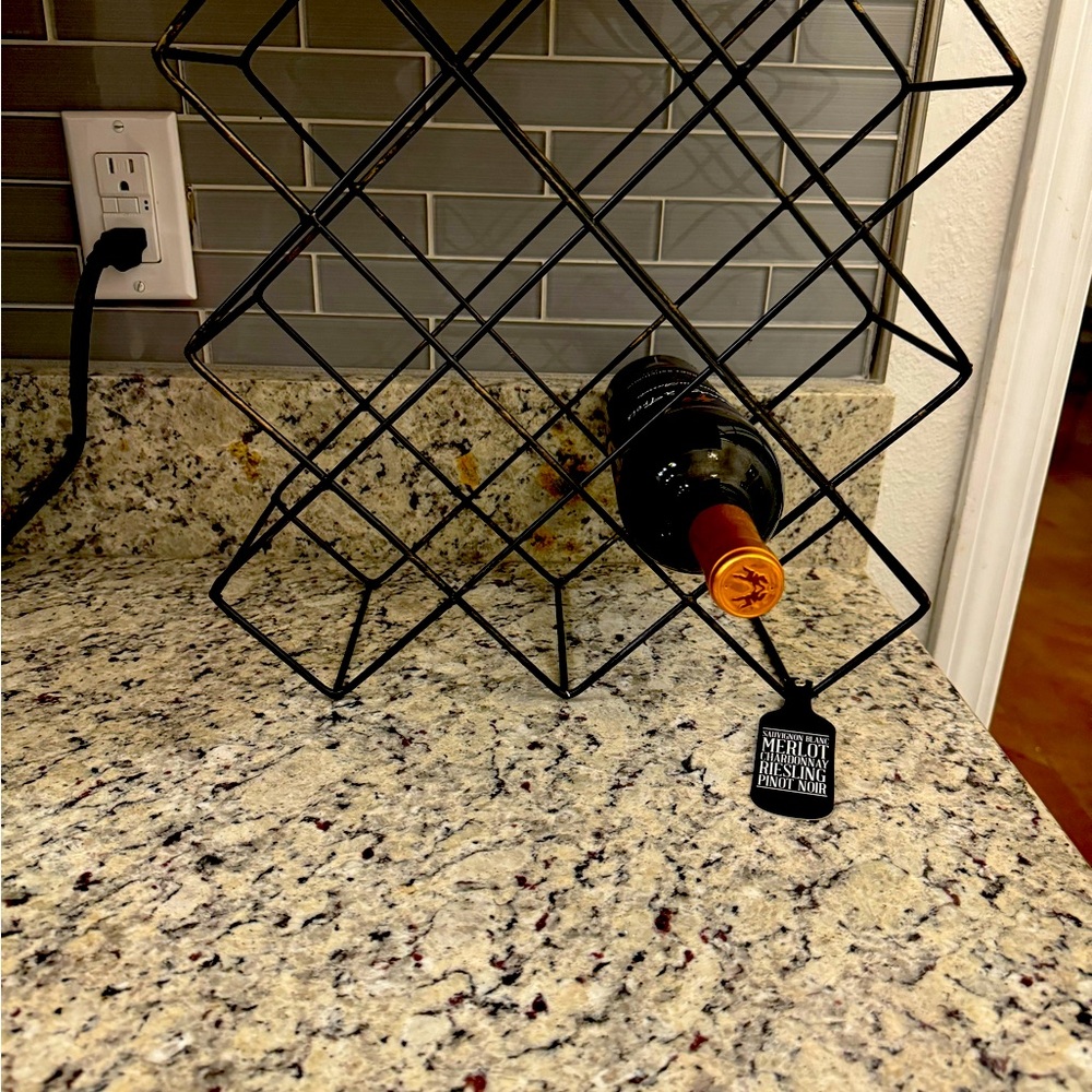 Wine rack. New with tags.
